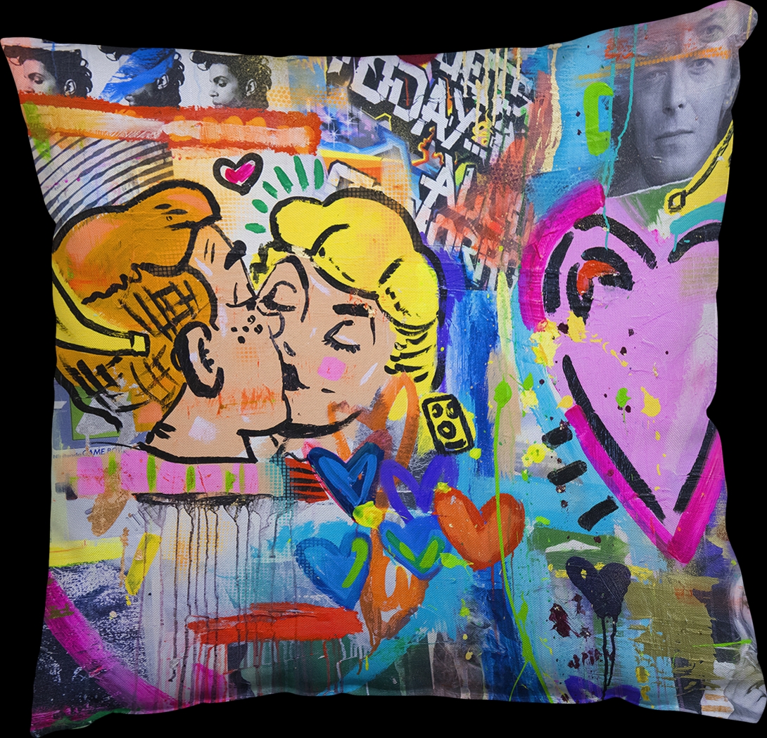 Bright Love Multi Accent Pillow - Thumbnail - Image 1