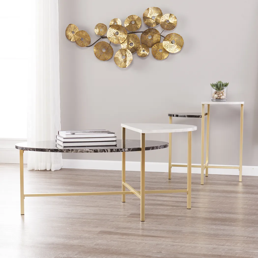 Brightling Black  2 Pc. Table Set - Thumbnail - Image 2