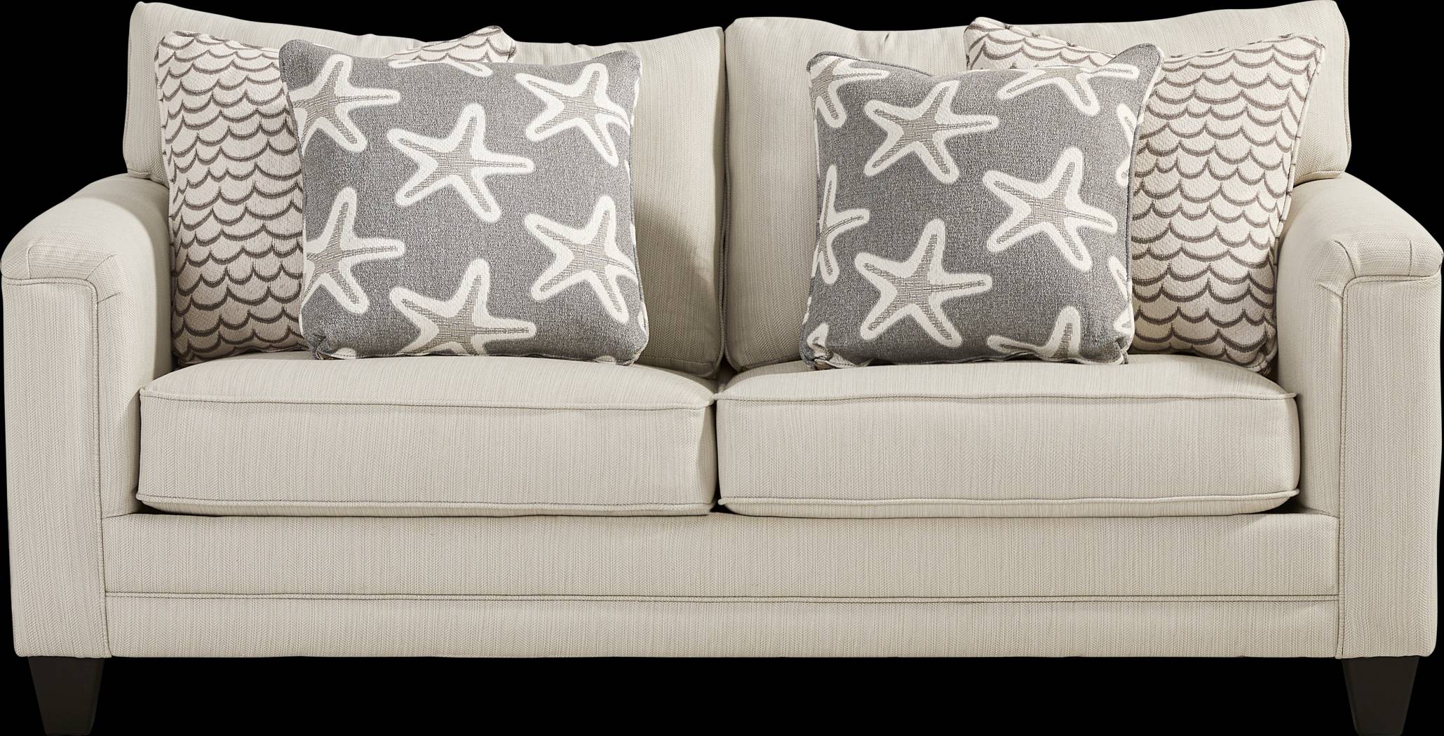 Brightwater Beige Apartment Sleeper Sofa - Thumbnail - Image 1