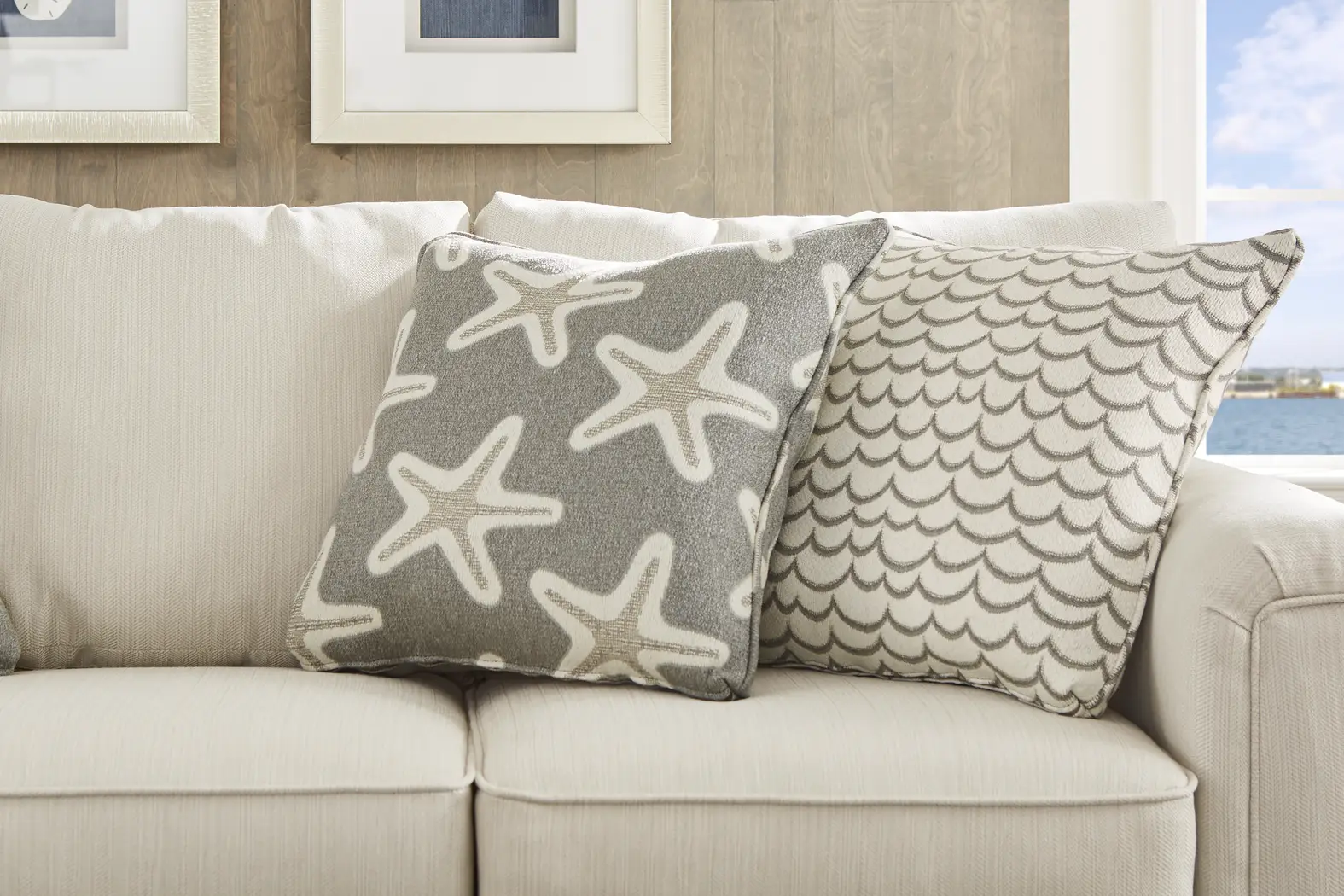 Brightwater Beige 2 Pc Living Room - Thumbnail - Image 3