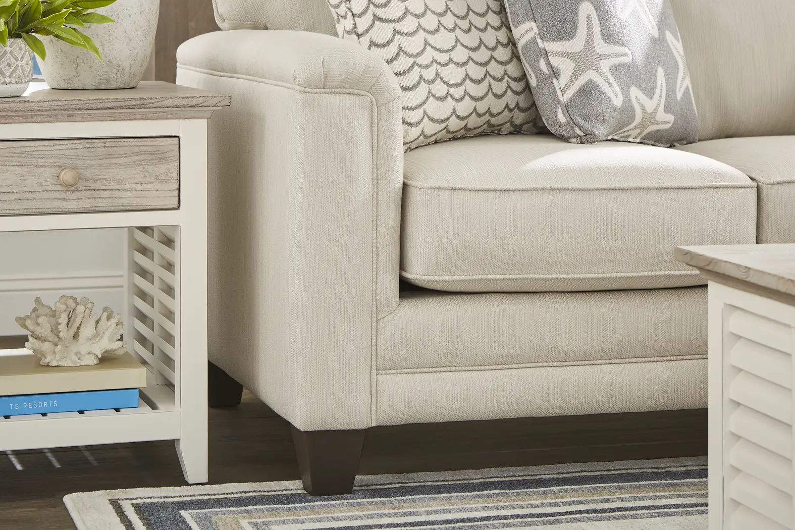 Brightwater Beige 2 Pc Living Room - Thumbnail - Image 4