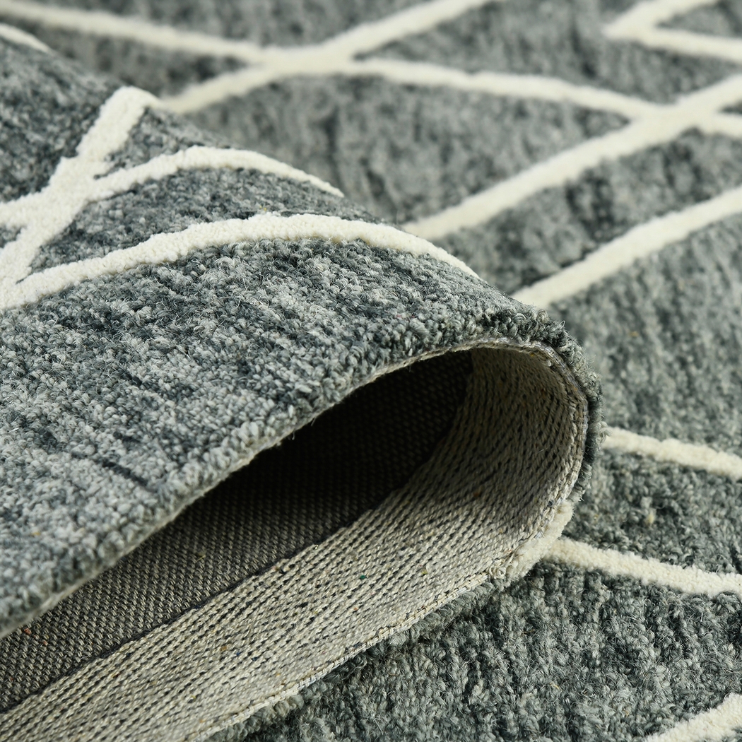 Brigit Gray 8' x 10' Rug - Thumbnail - Image 7