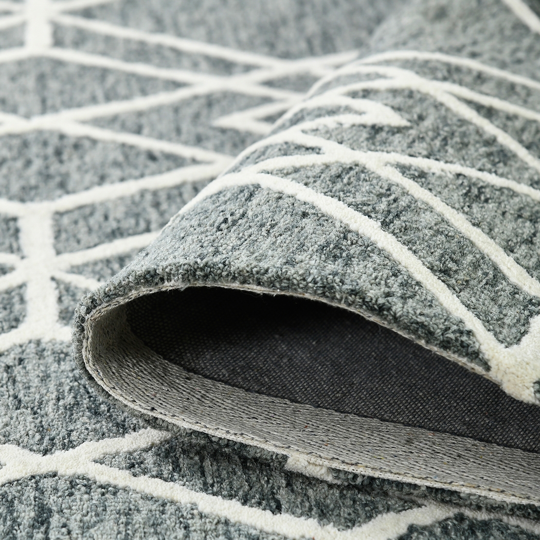 Brigit Gray 8' x 10' Rug - Thumbnail - Image 3