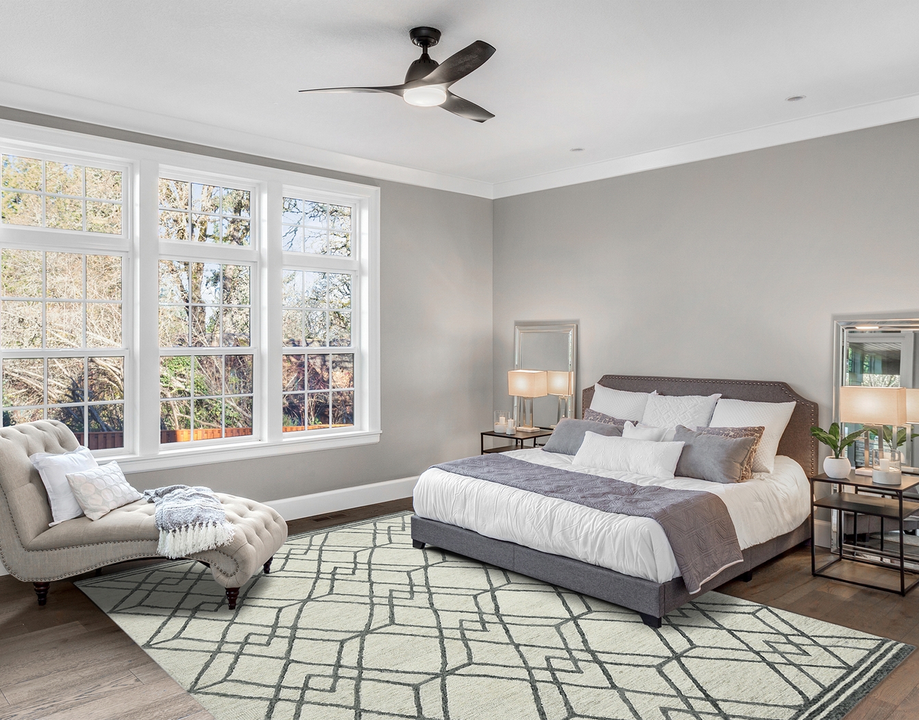 Brigit Ivory 8' x 10' Rug - Thumbnail - Image 4