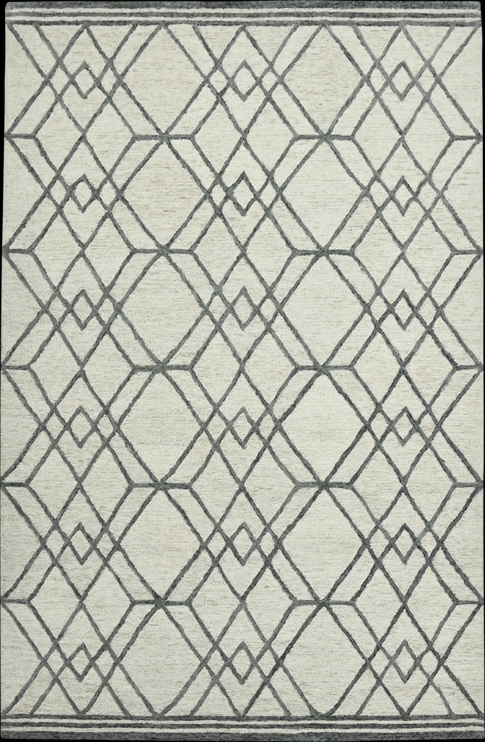 Brigit Ivory 8' x 10' Rug - Thumbnail - Image 1