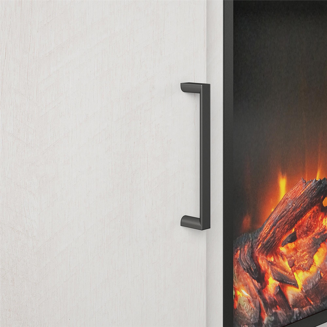 Brigitta Ivory 59 in. Console with Electric Fireplace - Thumbnail - Image 9