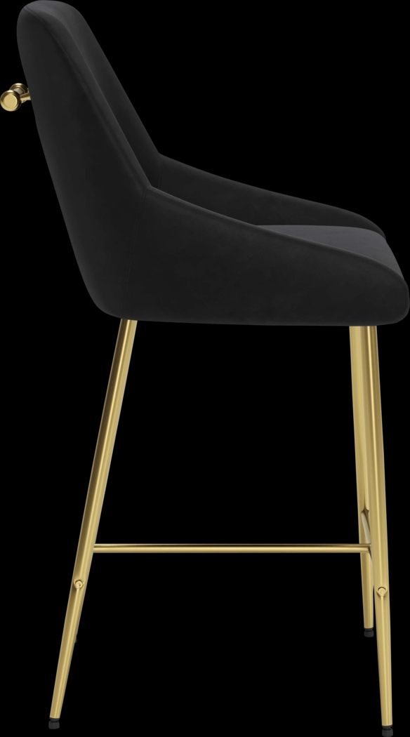 Brigodoom Black Counter Height Stool - Thumbnail - Image 4