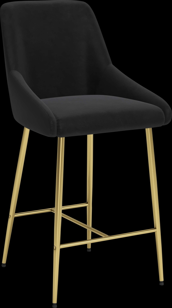 Brigodoom Black Counter Height Stool - Thumbnail - Image 1