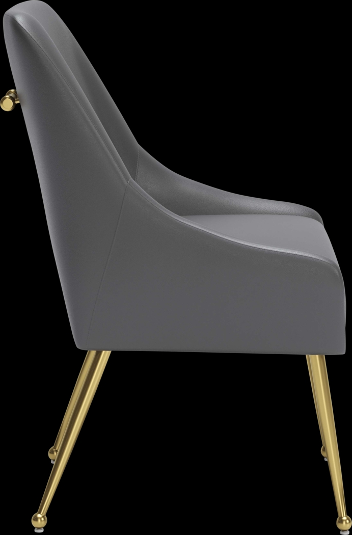 Brigodoom Gray Dining Chair - Thumbnail - Image 4