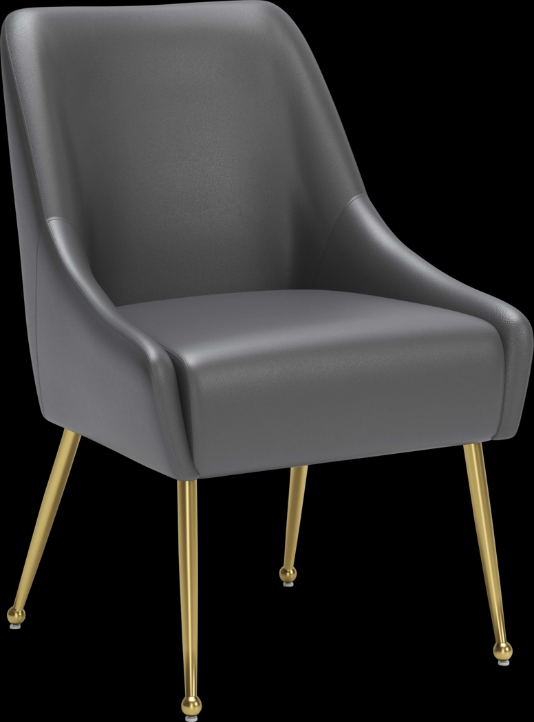 Brigodoom Gray Dining Chair - Thumbnail - Image 1