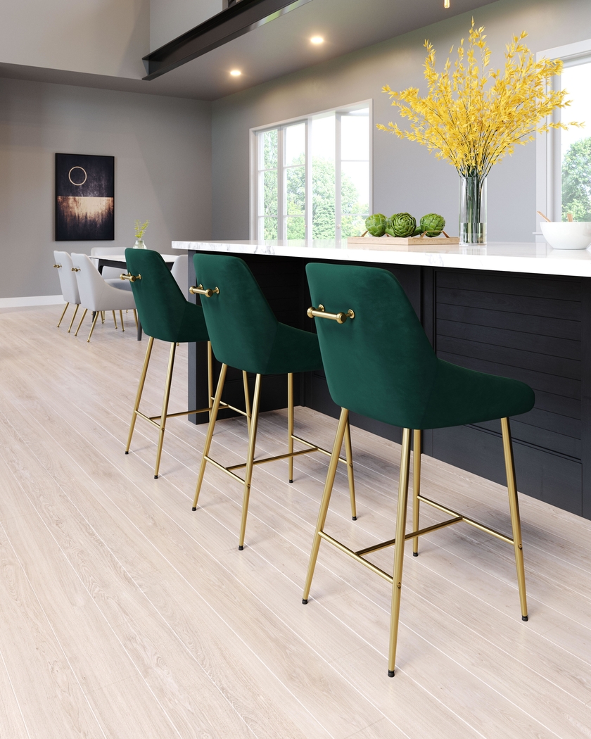 Brigodoom Green Counter Height Stool - Thumbnail - Image 3