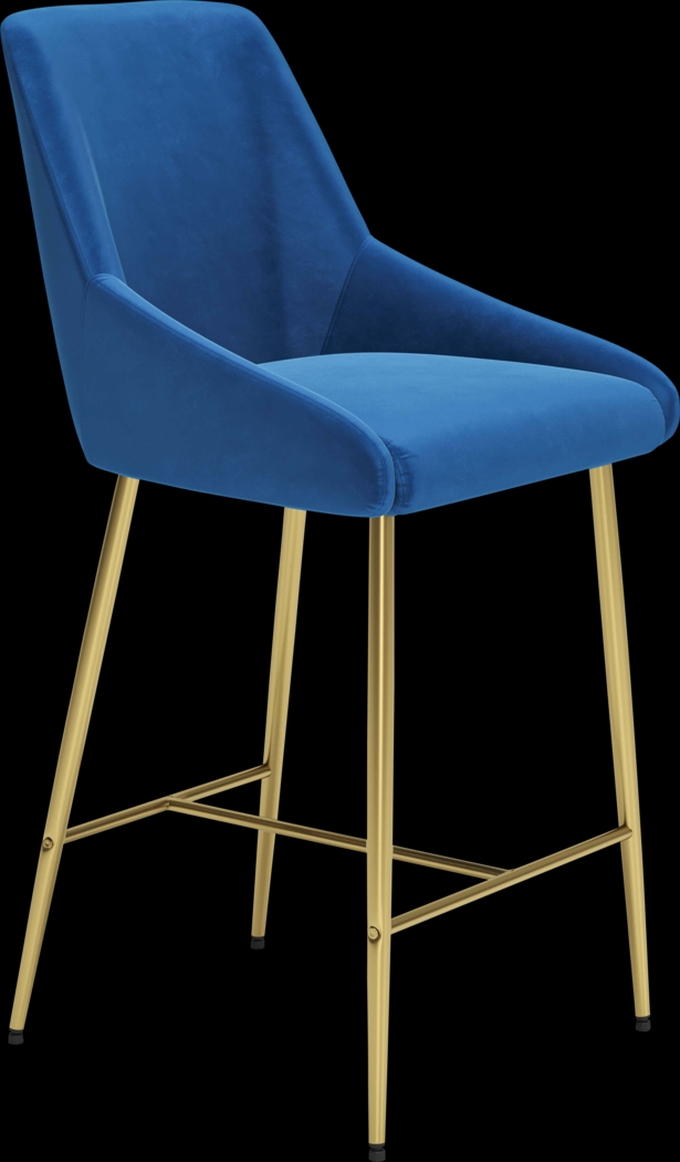 Brigodoom Navy Counter Height Stool - Thumbnail - Image 8