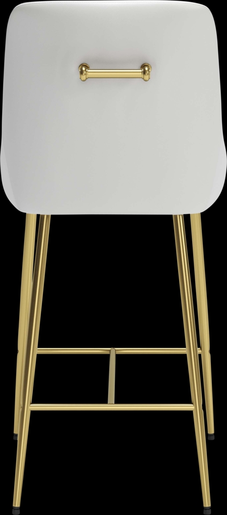 Brigodoom White Counter Height Stool - Thumbnail - Image 4