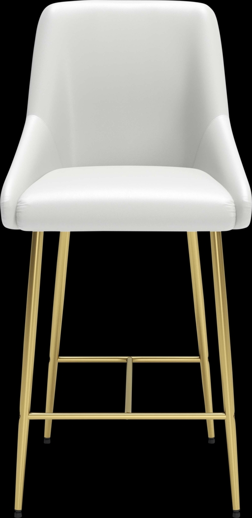 Brigodoom White Counter Height Stool - Thumbnail - Image 5