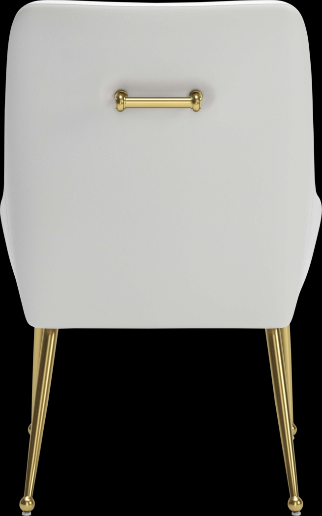 Brigodoom White Dining Chair - Thumbnail - Image 6