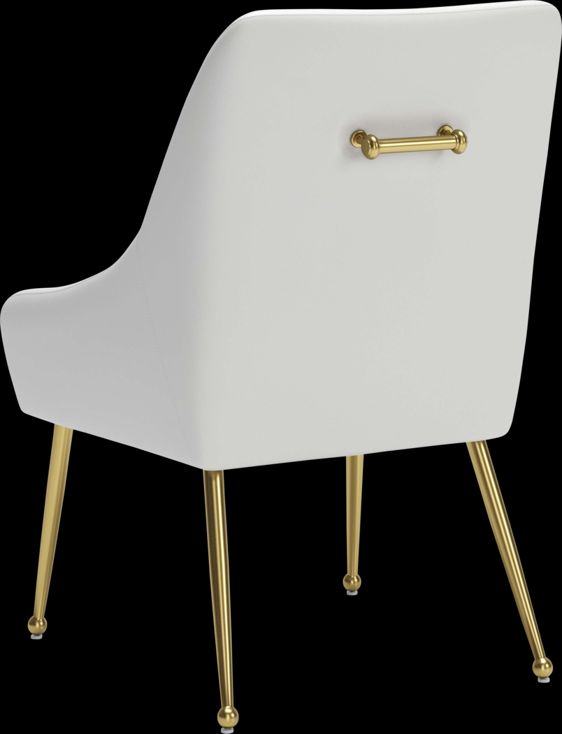 Brigodoom White Dining Chair - Thumbnail - Image 7