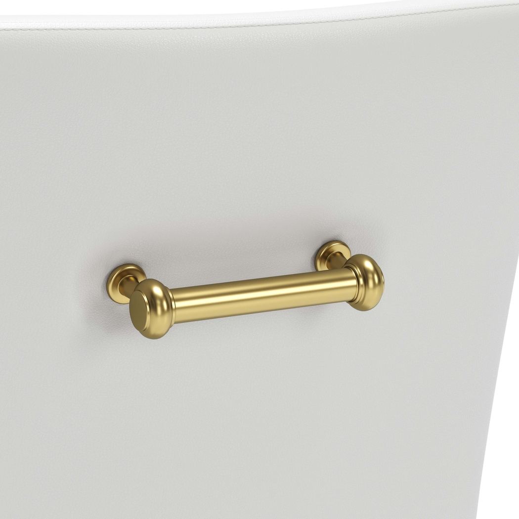 Brigodoom White Dining Chair - Thumbnail - Image 9