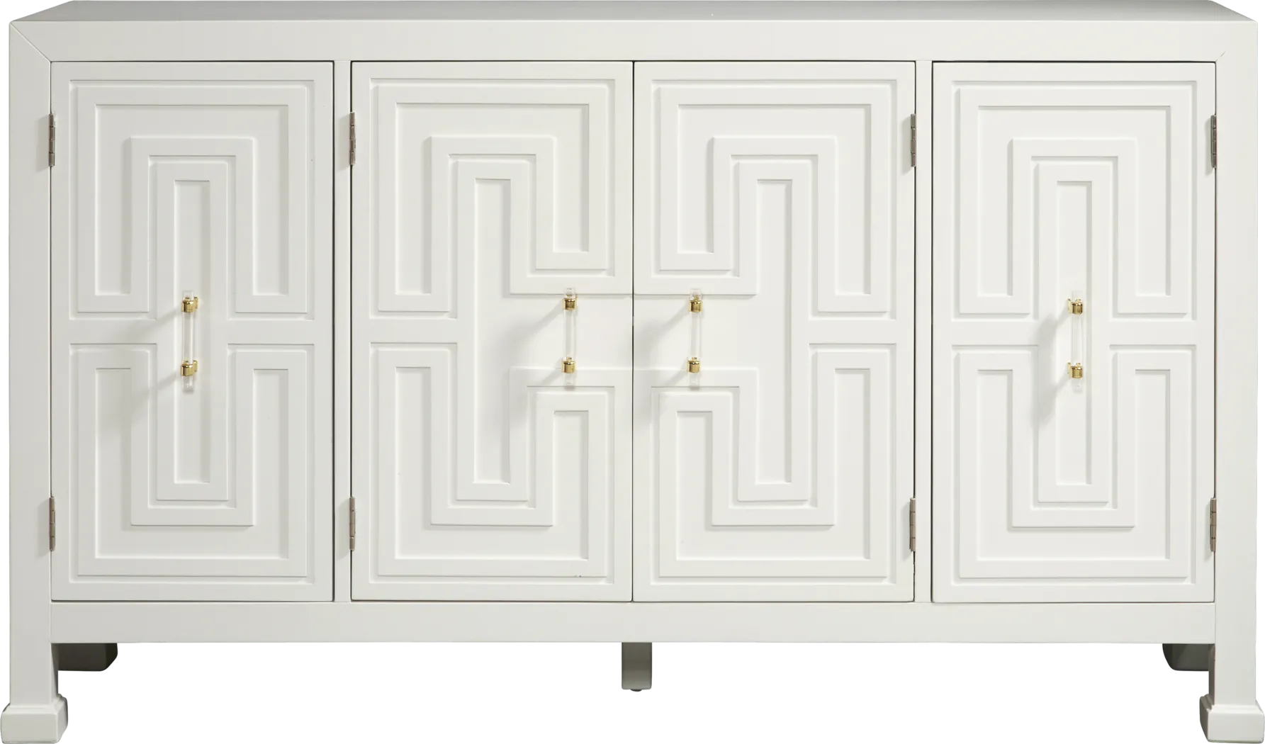 Brijetta White Credenza - Thumbnail - Image 2