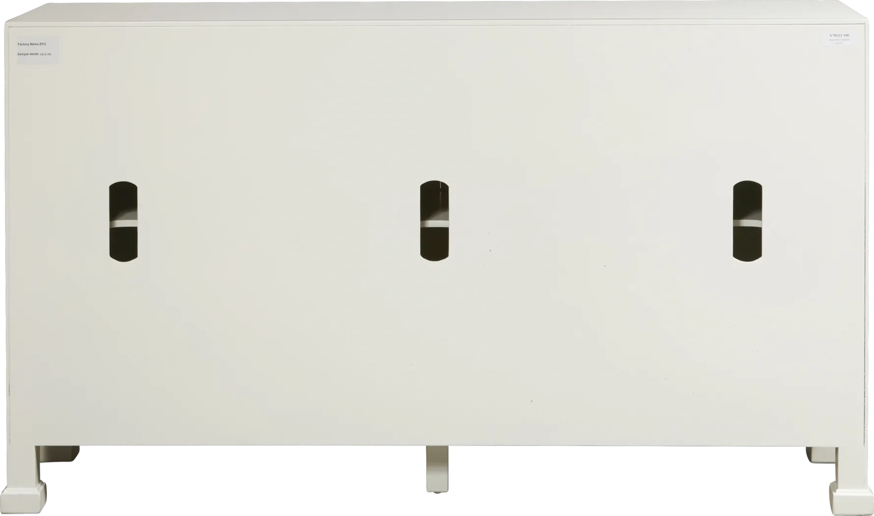 Brijetta White Credenza - Thumbnail - Image 4