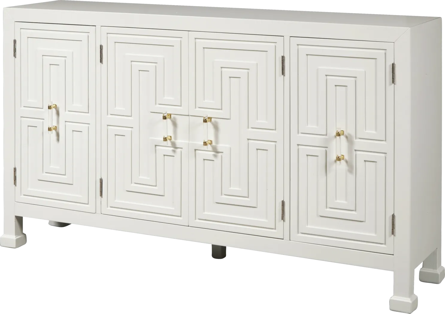 Brijetta White Credenza - Thumbnail - Image 5