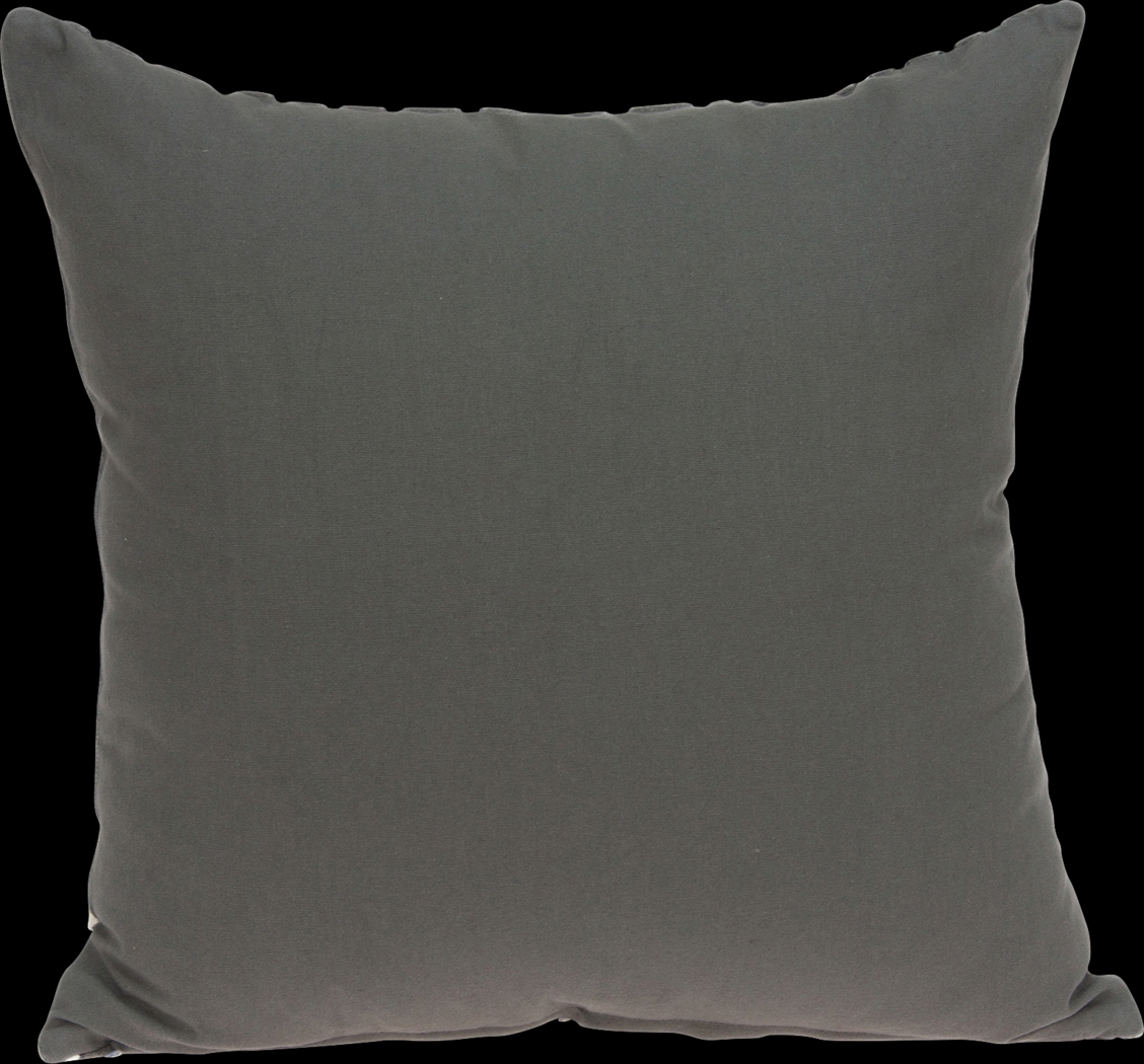 Brilee Gray Accent Pillow - Thumbnail - Image 2