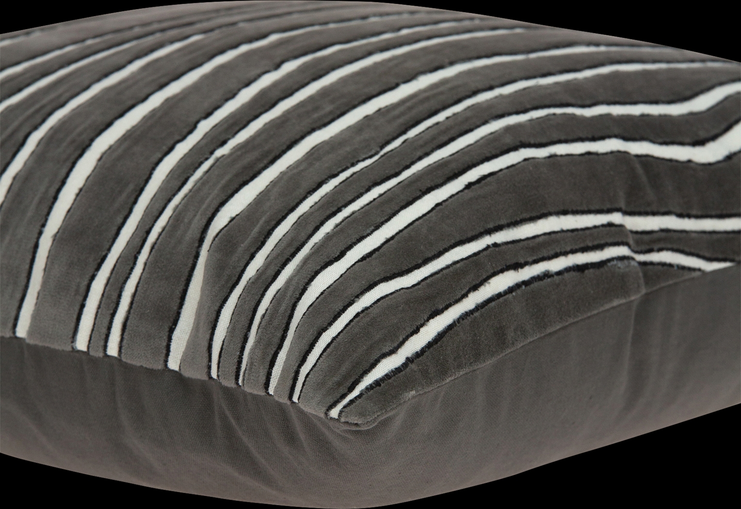 Brilee Gray Accent Pillow - Thumbnail - Image 4