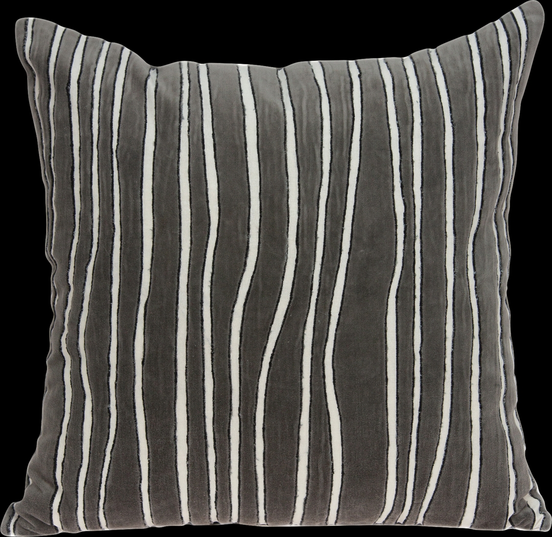 Brilee Gray Accent Pillow - Thumbnail - Image 1