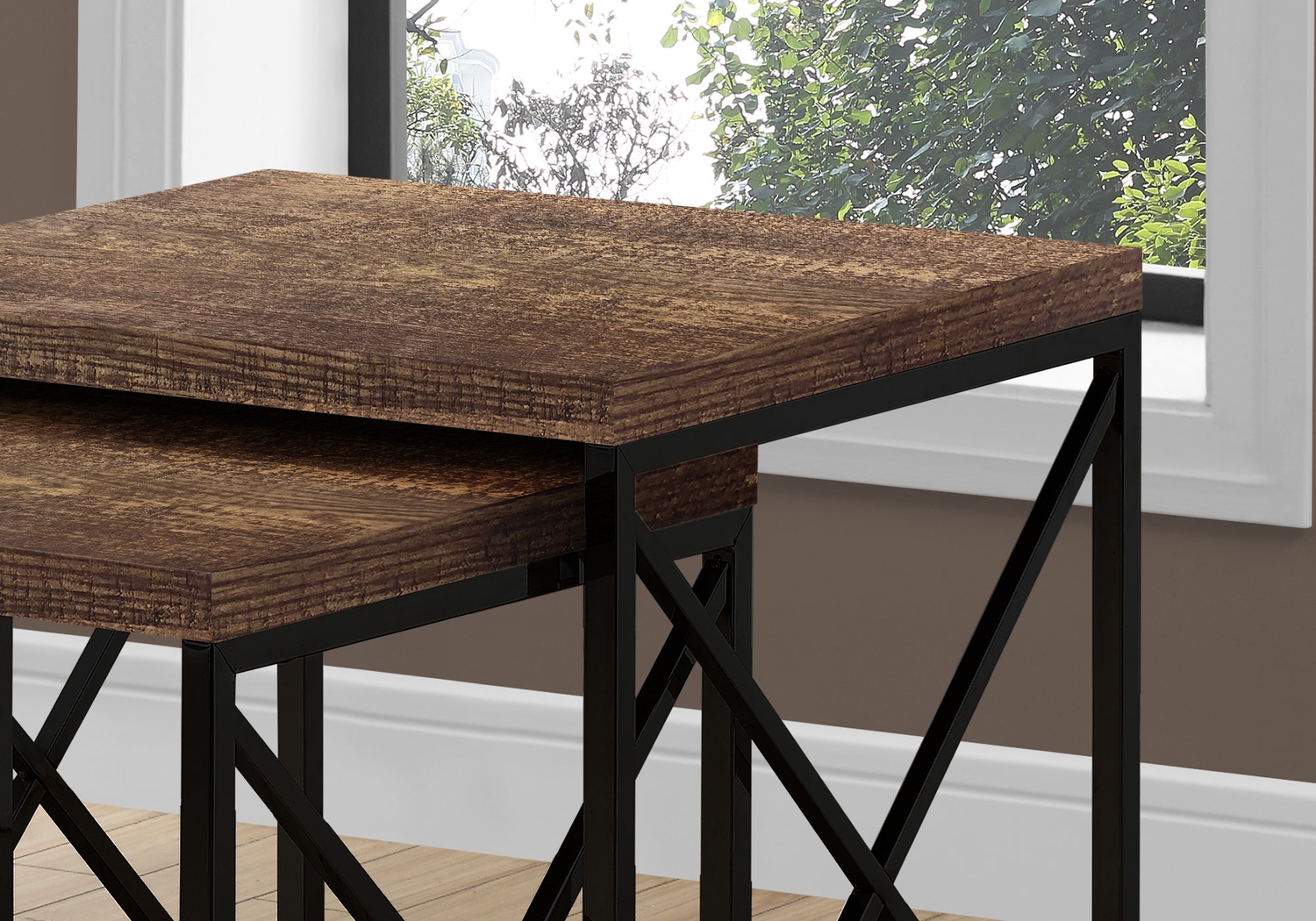 Brillock Brown Nesting Tables - Thumbnail - Image 3