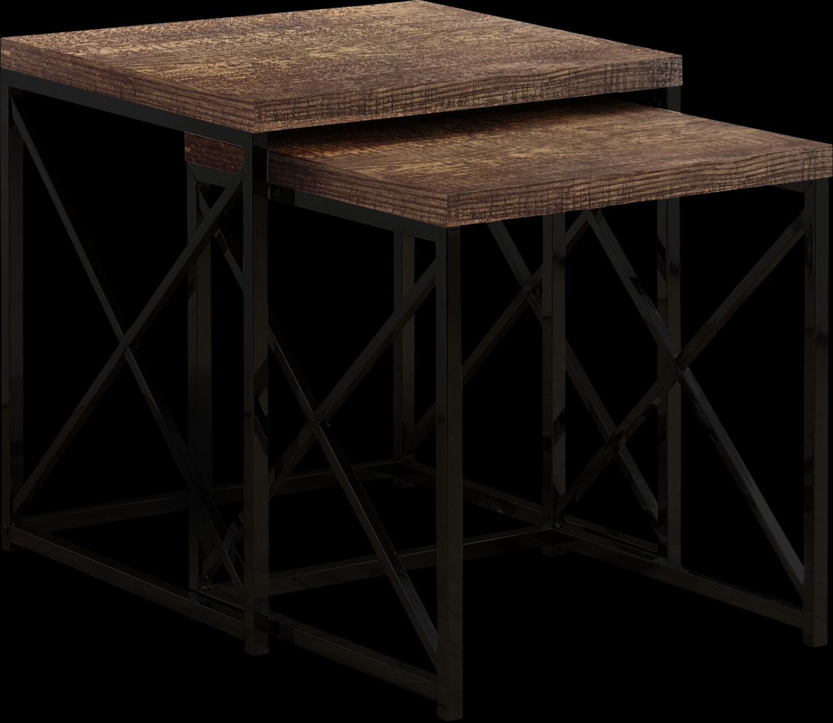 Brillock Brown Nesting Tables - Thumbnail - Image 1