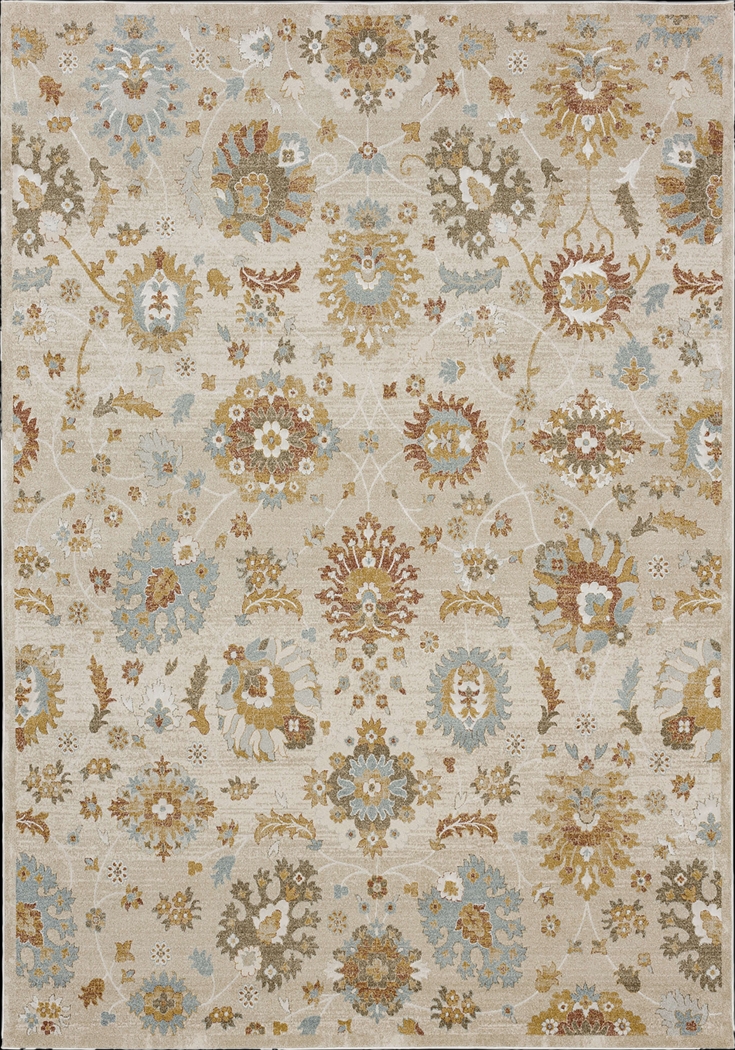 Briman Beige 5' x 7'6 Rug - Thumbnail - Image 1
