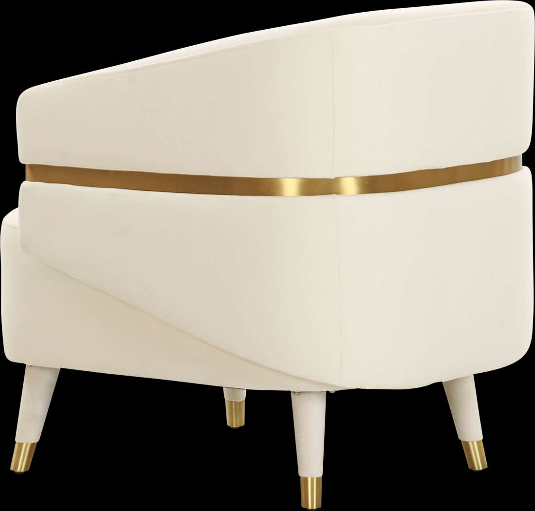 Brimer Cream Accent Chair - Thumbnail - Image 4