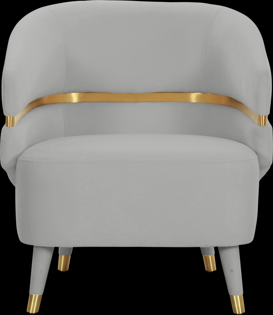 Brimer Gray Accent Chair - Thumbnail - Image 3