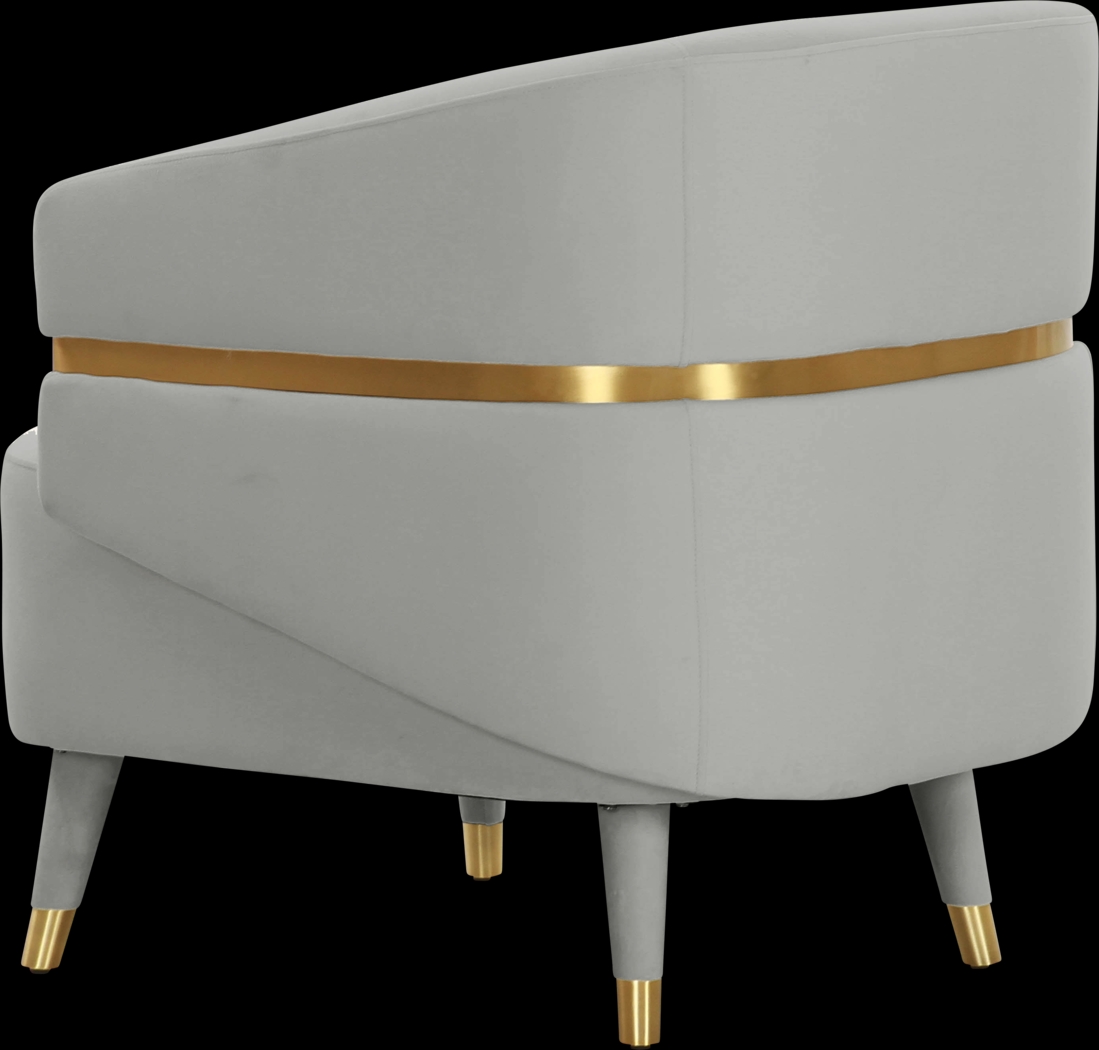 Brimer Gray Accent Chair - Thumbnail - Image 4