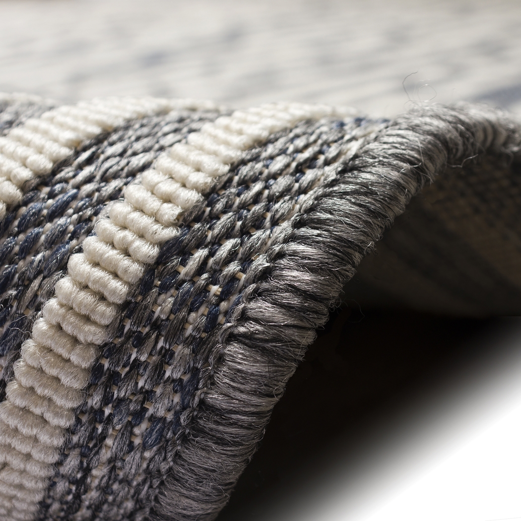 Brimley Blue 5'3 x 7'3 Indoor/Outdoor Rug - Thumbnail - Image 9