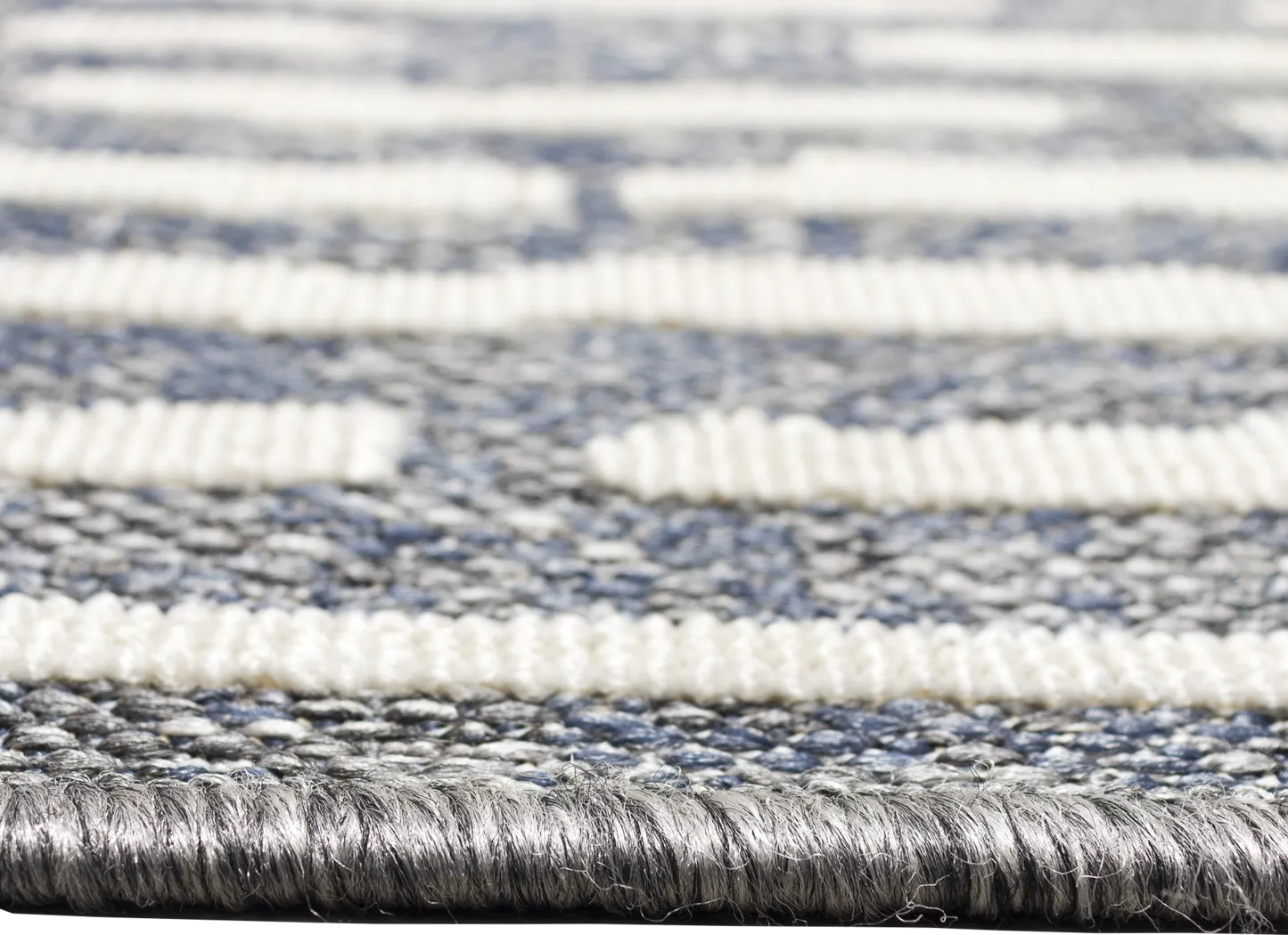 Brimley Blue 6'6 x 9'4 Indoor/Outdoor Rug - Thumbnail - Image 8