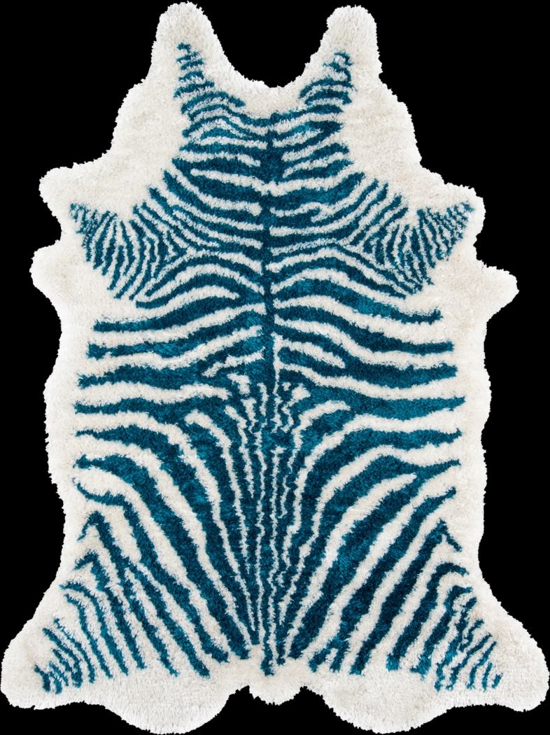 Brimley Canyon Blue 7'6 x 9'6 Rug - Thumbnail - Image 1