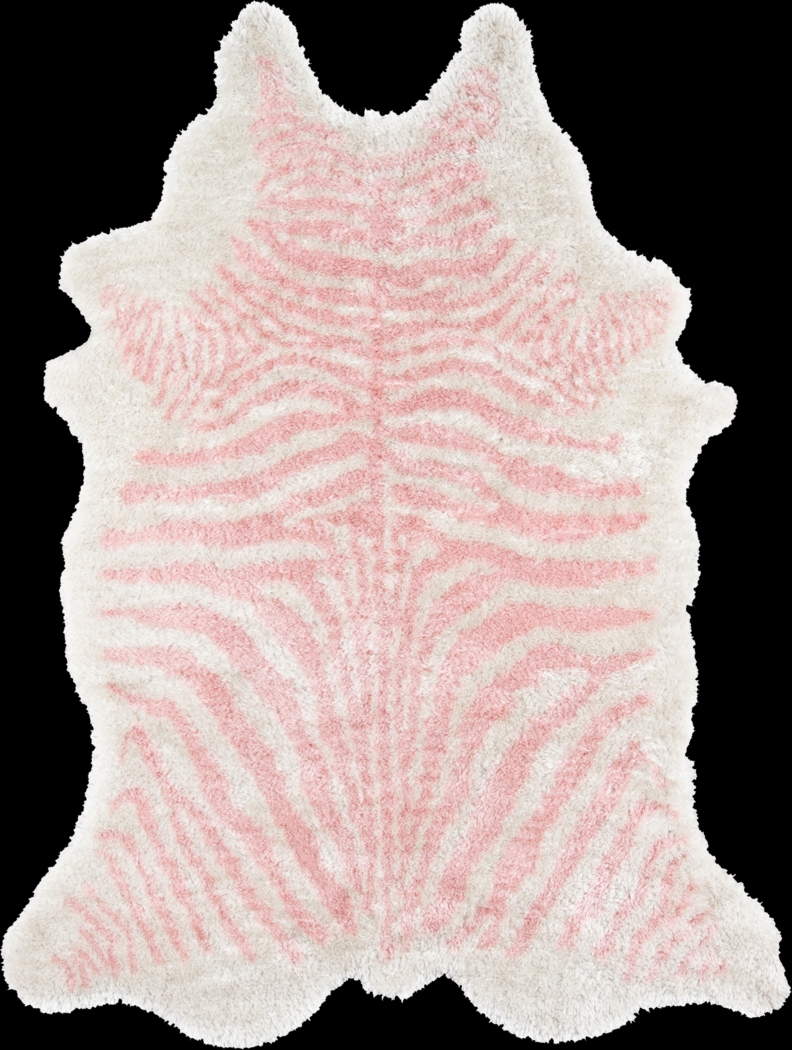 Brimley Canyon Pink 3'6 x 5'6 Rug - Thumbnail - Image 1