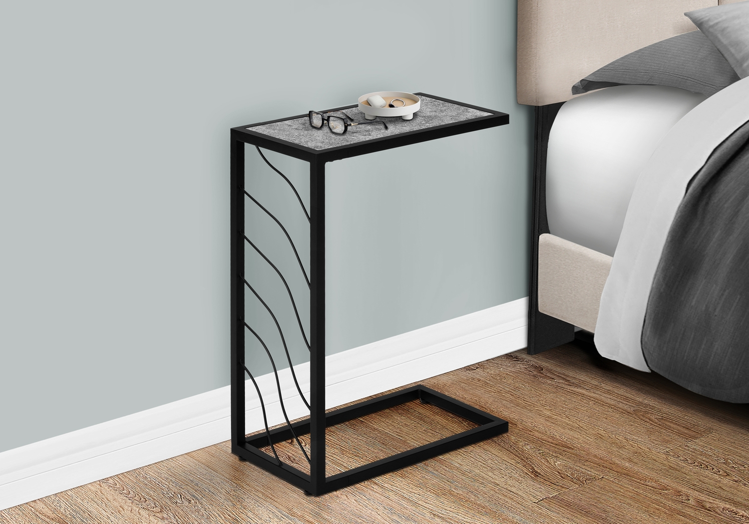Brimmer Way Gray Accent Table - Thumbnail - Image 6