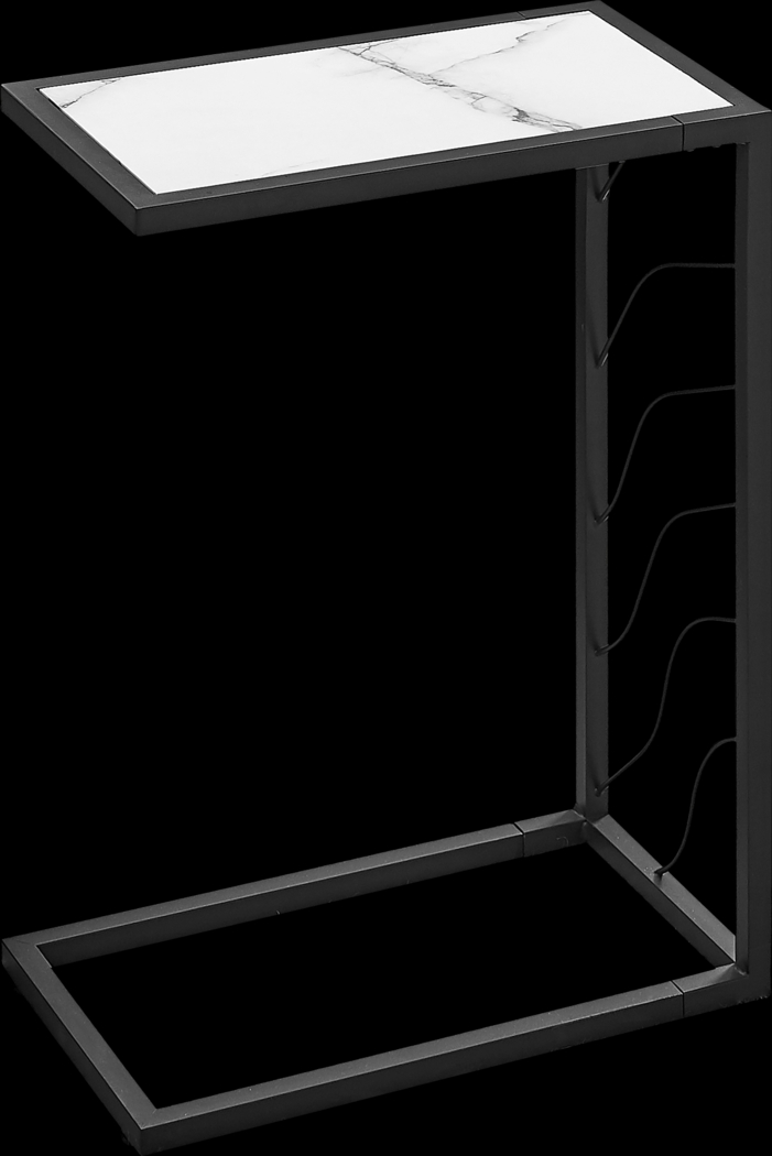 Brimmer Way White Accent Table - Thumbnail - Image 1