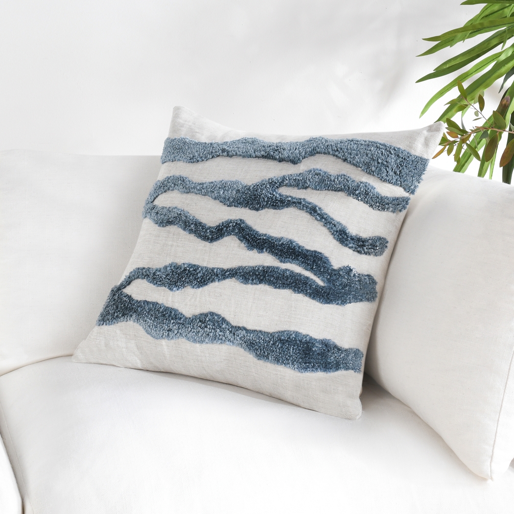 Brimsey Blue Accent Pillow - Thumbnail - Image 2