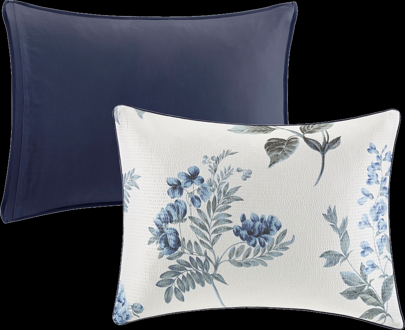 Brindan Blue 7 pc King/Cal Comforter Set - Thumbnail - Image 14