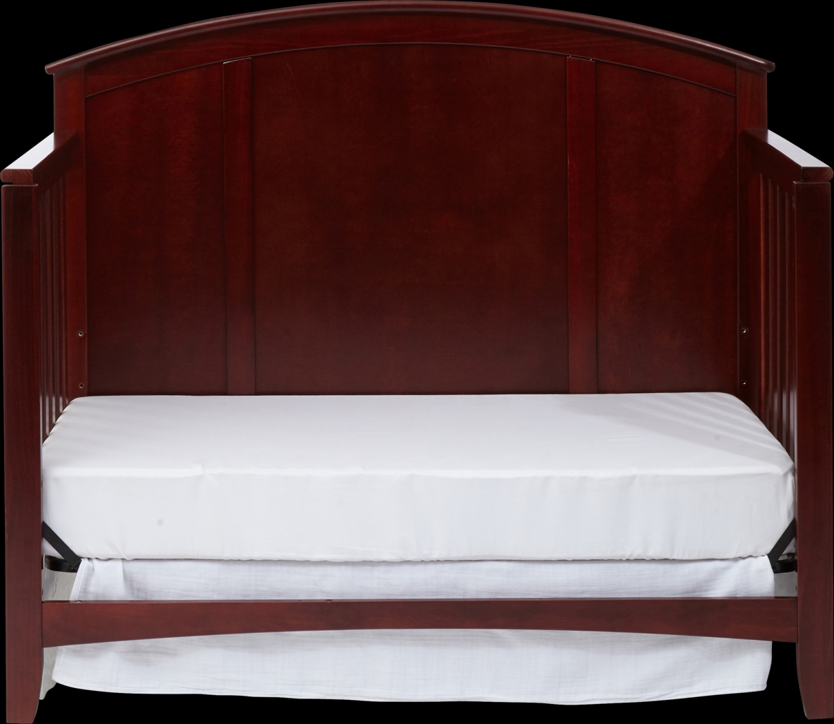 Brindley Brown Cherry Convertible Crib - Thumbnail - Image 3