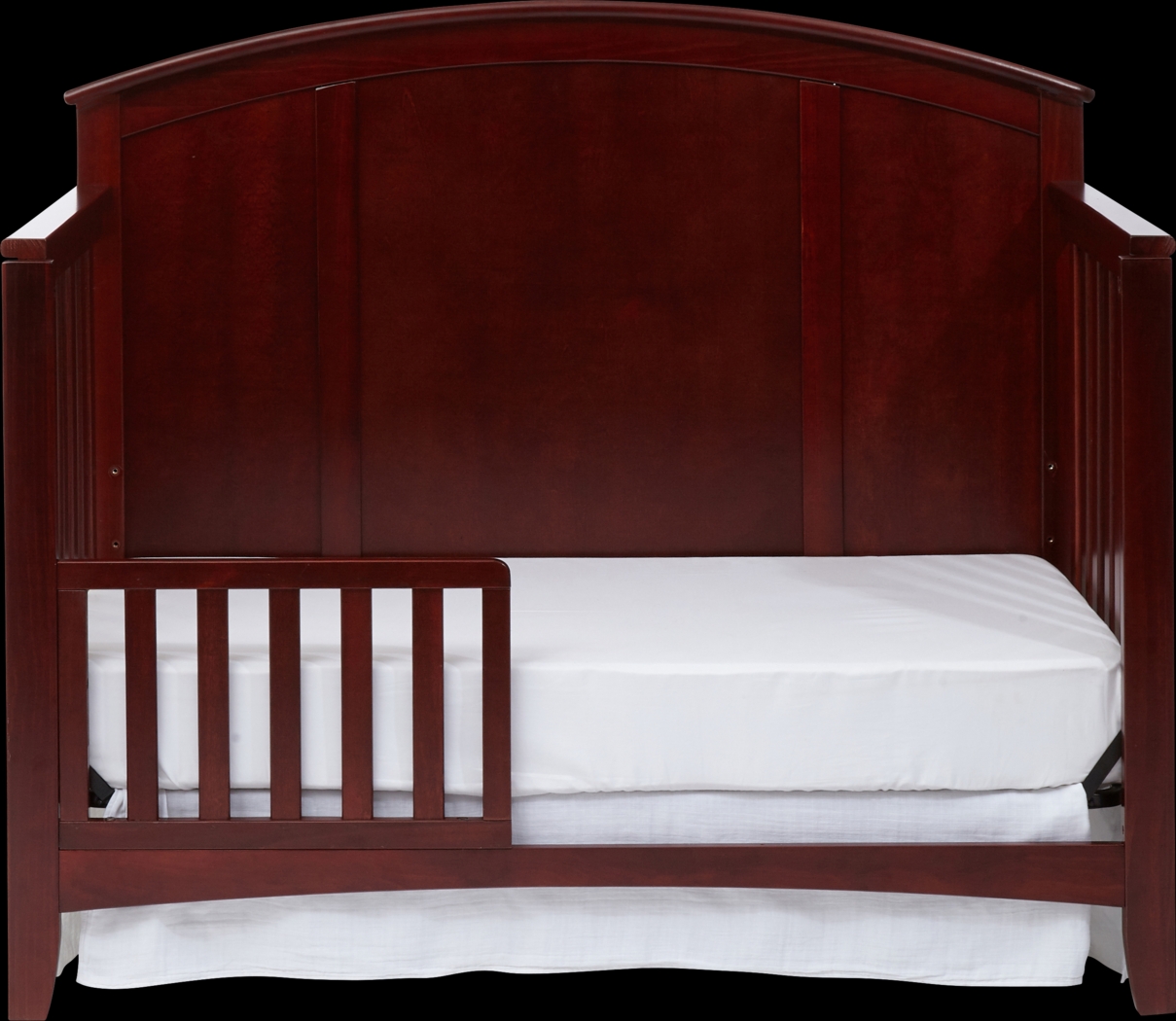 Brindley Brown Cherry Convertible Crib - Thumbnail - Image 5