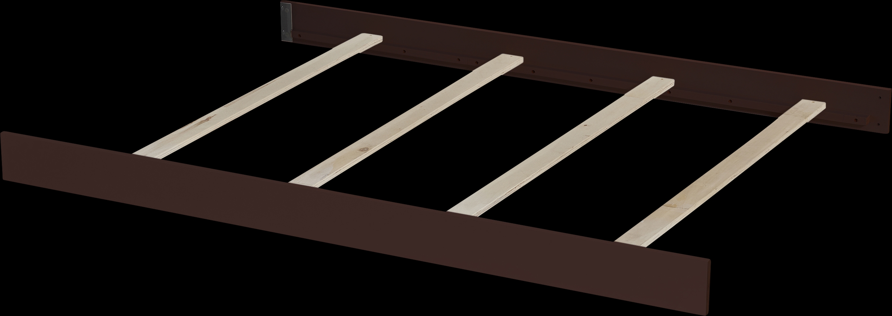 Brindley Brown Cherry Convertible Crib - Thumbnail - Image 8