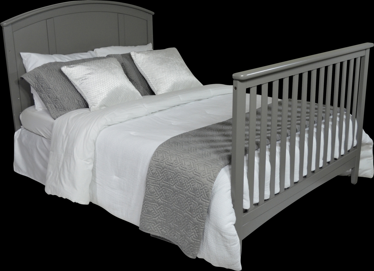 Brindley Gray Convertible Crib - Thumbnail - Image 7