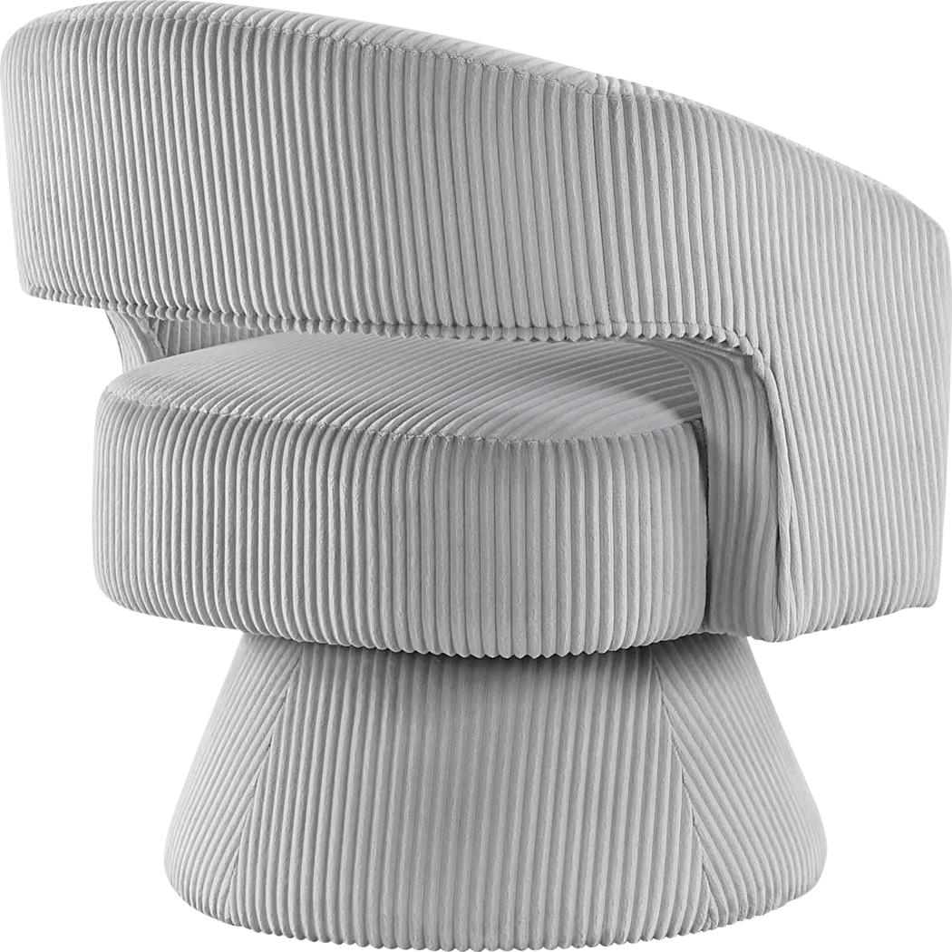 Brindon Gray Accent Chair - Thumbnail - Image 4