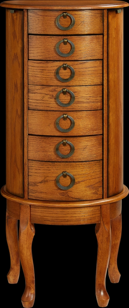 Brinegar Brown Jewelry Armoire - Thumbnail - Image 5