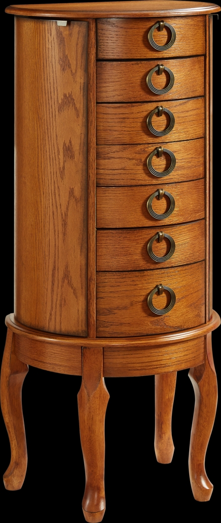 Brinegar Brown Jewelry Armoire - Thumbnail - Image 1