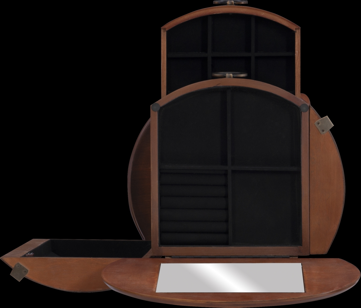 Brinegar Cherry Jewelry Armoire - Thumbnail - Image 11