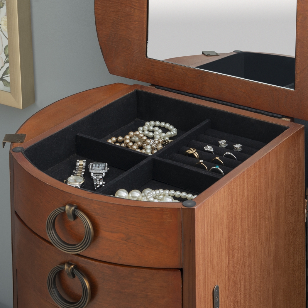 Brinegar Cherry Jewelry Armoire - Thumbnail - Image 12